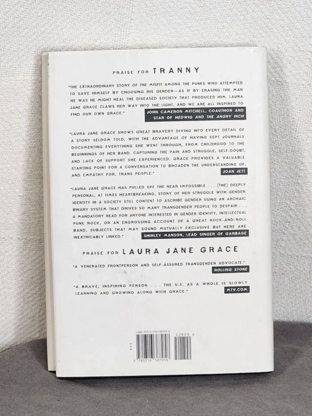 Tranny Confessions of Punk Rock's Most Infamous Anarchist Sellout by Laura Jane